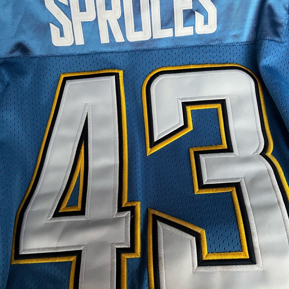 Chargers football jersey, player jersey %100 stitched.  Very nice jersey